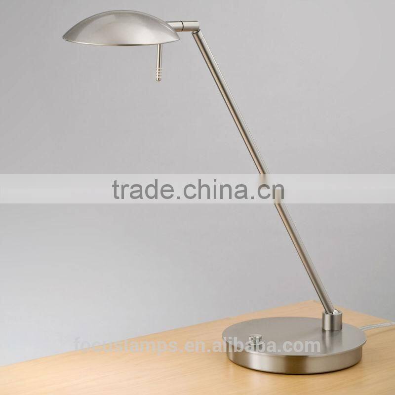 Aluminium with Chrome hotel table lamp FL-5011