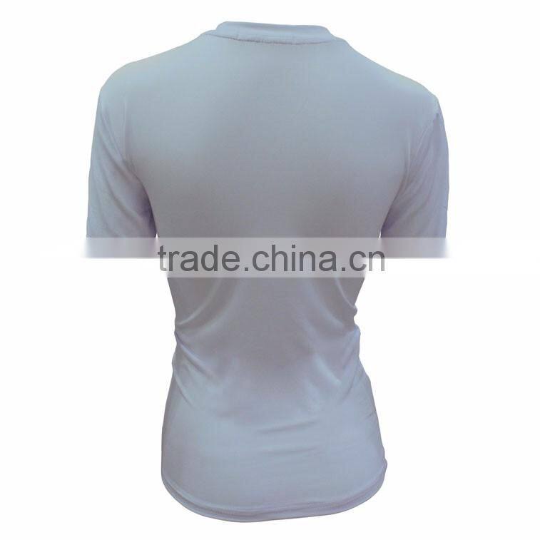 wholesale fashion men custom full sublimation shirt printing tights t-shirts wear/sublimation 100% polyester t-shirt