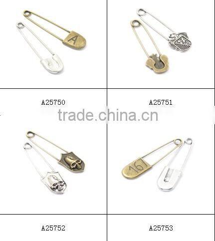 Hot New Product For 2014 Alphabet Letter Alloy Metal Clips Accepted OEM&ODM