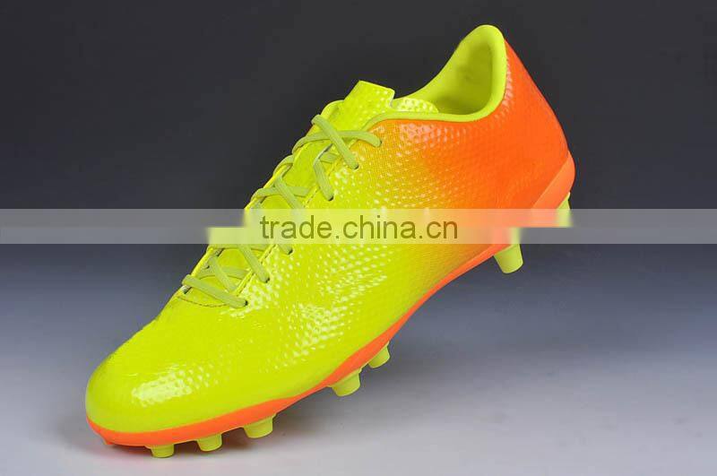 Football shoes 2015 hot selling wholesale brand newest football shoes for men, Accpet TT brand name soccer shoes