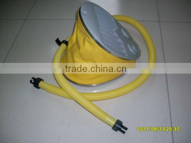 Popular sale cheaper price high pressure 5L air foot pump used for inflatable boat