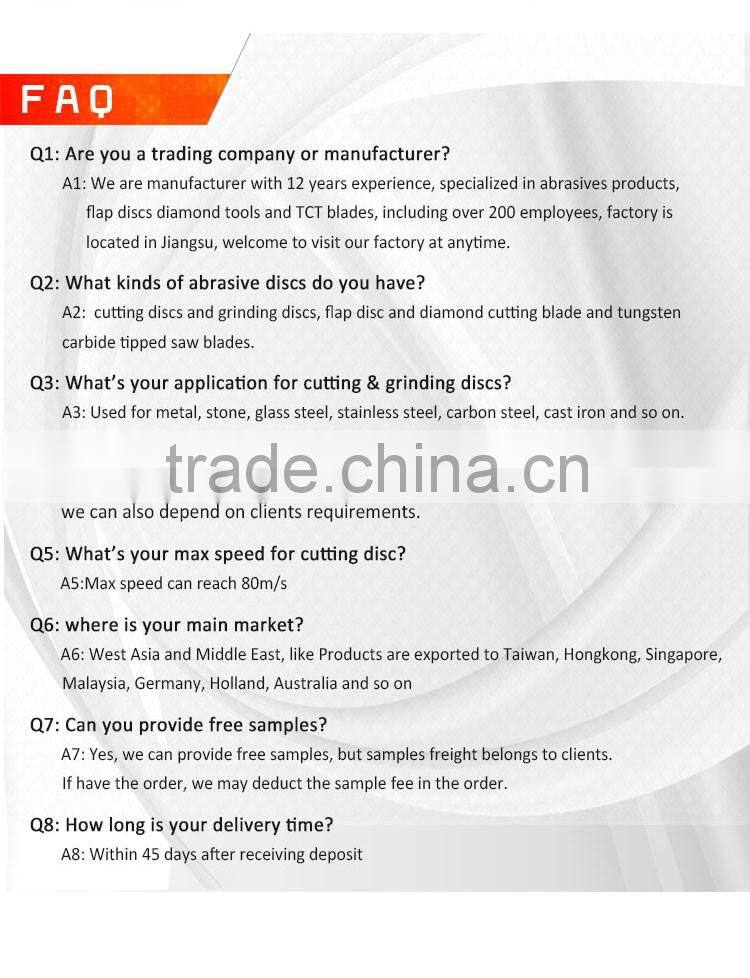 oxidized fibre angle grinder wood disc