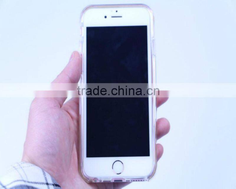 Hard frame for 5.5 inch TPU phone case /bulk cheap Mobile TPU case for Iphone 6s and plus