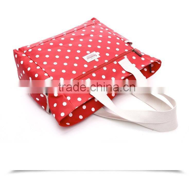 designer shopping plastic bags,PE handle cotton bag for shopping