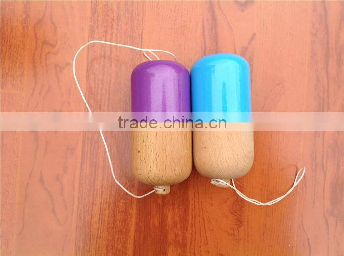 Wholesale high quality beech wood kendama pill,stylish hand and eye coordination skill toy