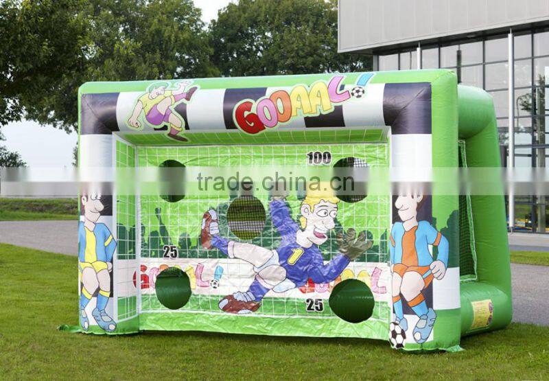 hot sell ! inflatable soccer darts game / inflatable sports game / inflatable football toss