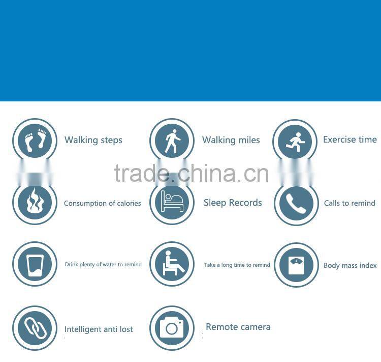 IP57 waterproof sport dedicated mini moniter waterproof type bluetooth bracelet