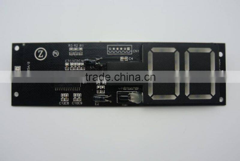 white diffuesed CHIGO air conditioner 7 SEGMENTS display