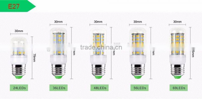 NEW LED bulb lights E14 2835 SMD 5730 led Corn bulb light ,chandelier candle light,Manufacturer