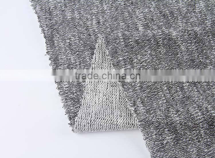 New Products Custom Elegant cotton terry cloth fabric forthick wool sweater