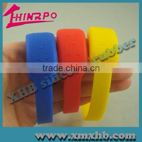 2014 hottest Popular BUGS LOCK Beaded silicone bracelet with Citronella Oil Summer