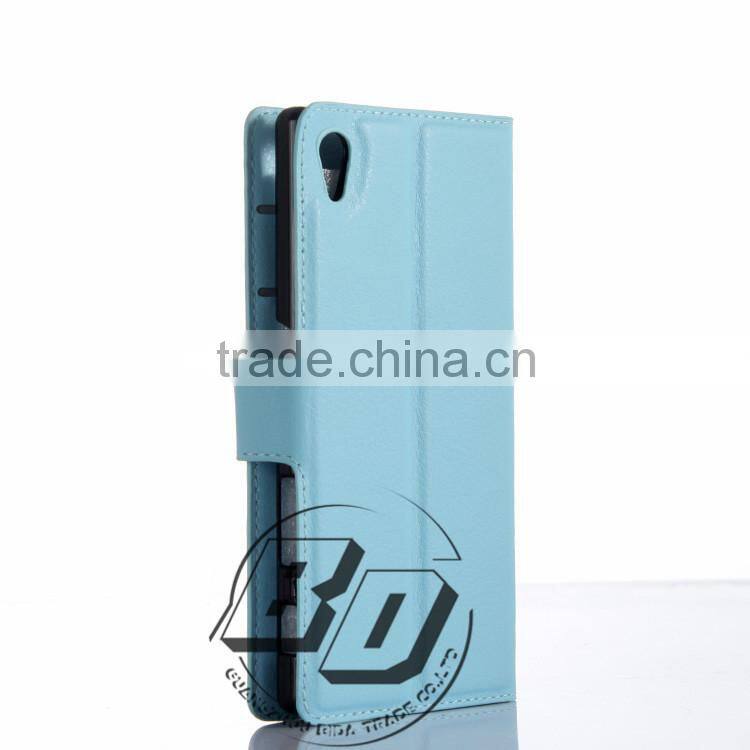 Ultra High Quality Magnetic flip PU leather wallet case with card slots For Sony Xperia Z5 Premium luxury Case fast delivery