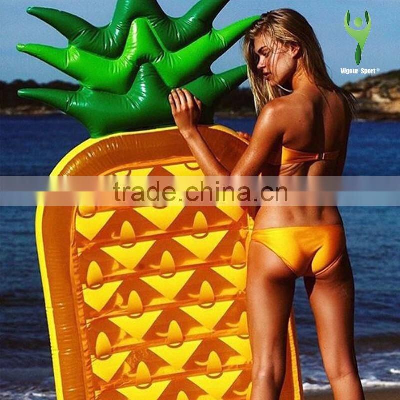 custom giant inflatable pineapple pool float