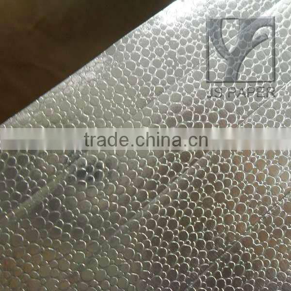 Silvery types of gift wrapping paper