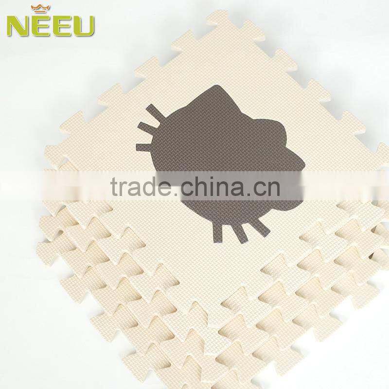 anti-slip foamy EVA jigsaw mat