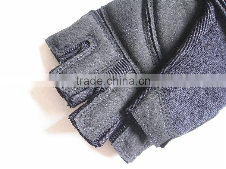 Fashion Military Design Fingerless Gym Gloves