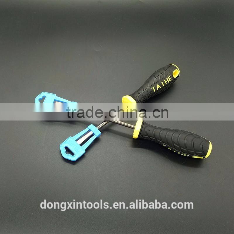 comfortable and rubber coated screwdriver with S2 screwdriver bit