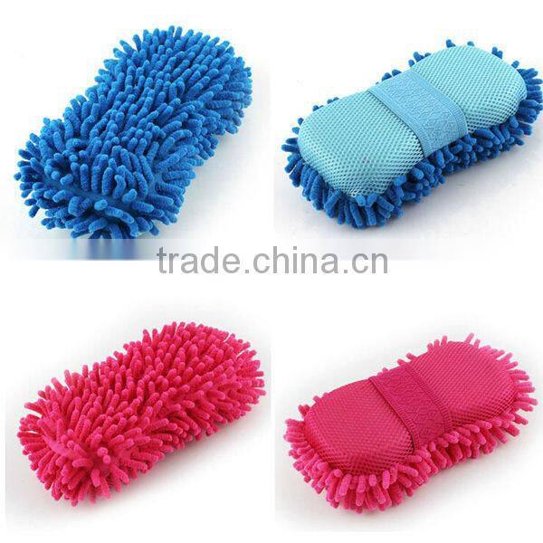 China wholesale chenille sponge brush car cleaning products