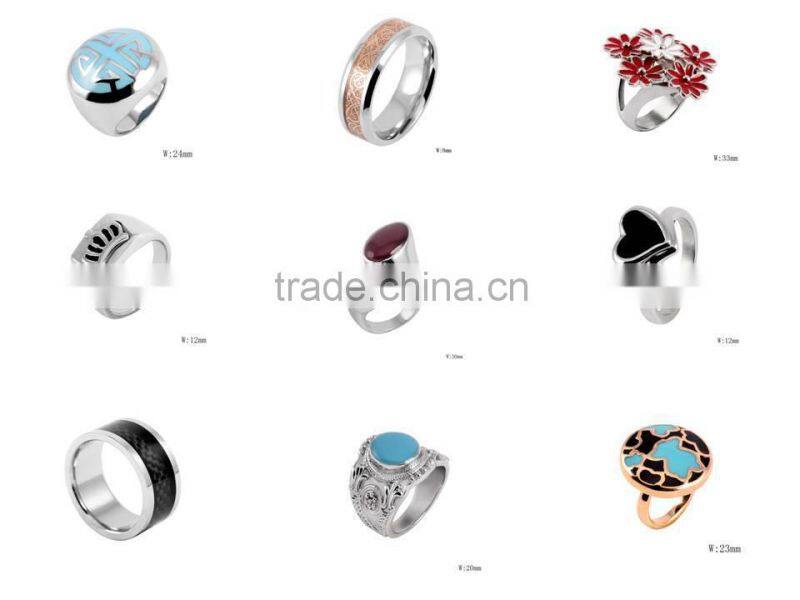 SRR4021 Fashionable Jewelry White Teddy Bear Cute Resin Ring