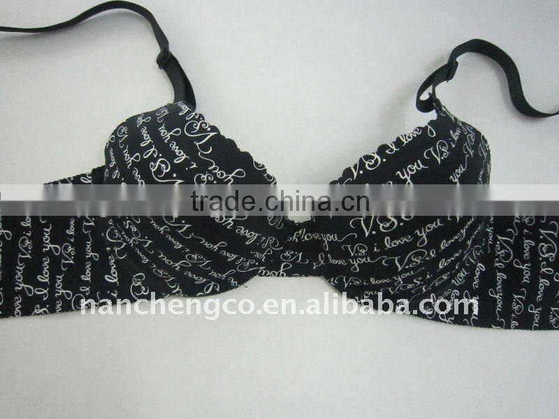 New design sexy ladies bra One piece underwear