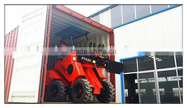 Hot sale mini wheel loader, small loading machine with CE
