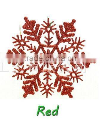 wedding accessory clear plastic snowflake