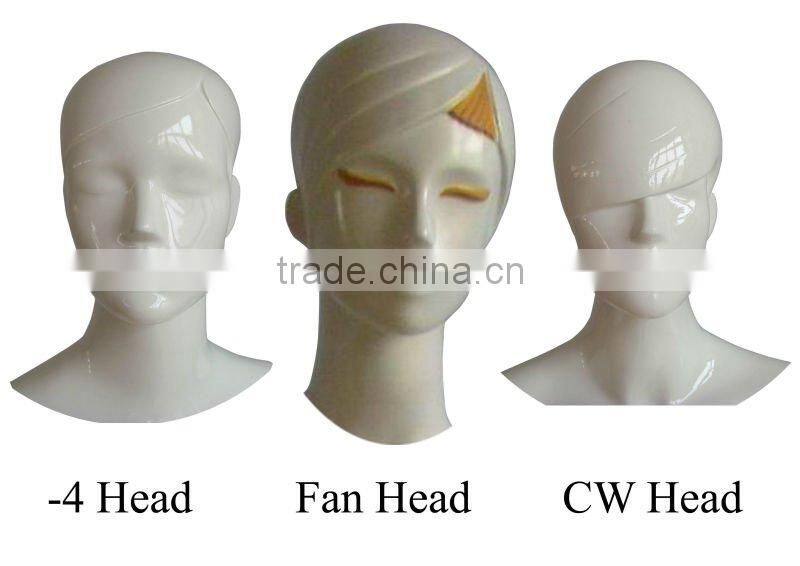 realistic male head mannequin for hat,glasses,scarf or necklace display