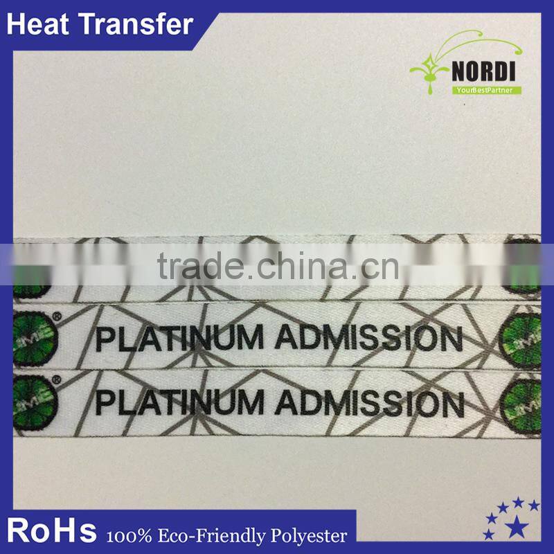 New design and fashional satin entrance wristband