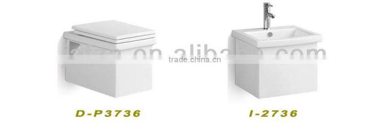 C19 Artistic basin modern ceramic no hole drop-shaped hand washing art basin