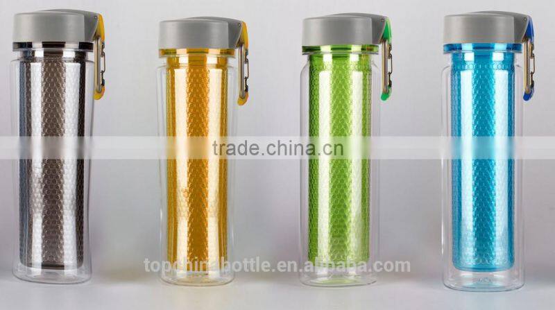 BPA free 550ml Double-wall Thermos water bottle
