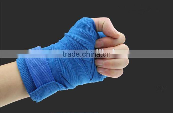Width 5cm length 3M 100% cotton bandage strap boxing gloves sanda muaythai bandage MMA