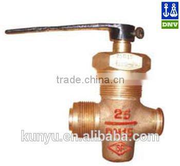 Marine external thread bronze valve drain cock