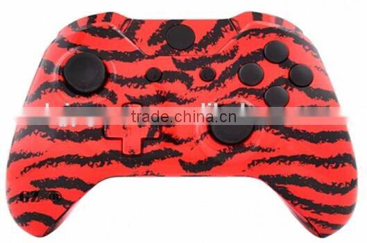 White green red blue Tiger controller shell for PS4 Replacement Controller Hydro Dipped Full Shell Mod Kit