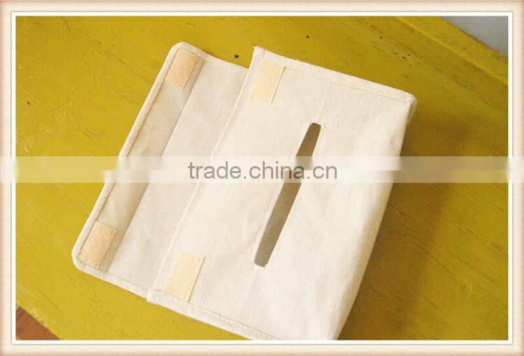 Promotional solid color sun visor car tissue box holder