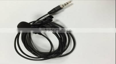 Omni-directional Lapel Microphone , TRS plug Recording Clip-on Microphone For Camera , Wired Noise Cancelling Microphone