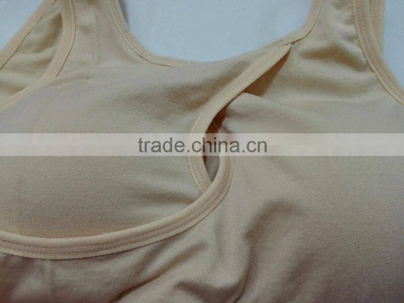 Underwired seamless padded sports bra hot sex bra for women