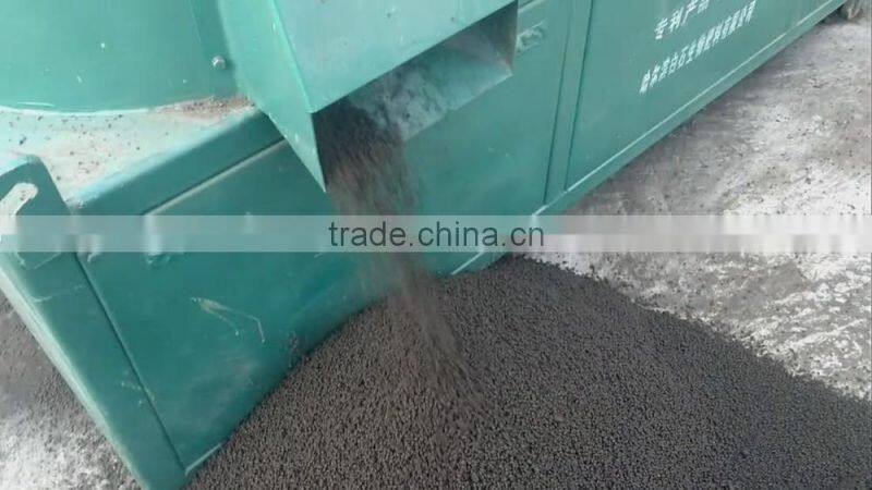 earthworm cast organic fertilizer granule machine