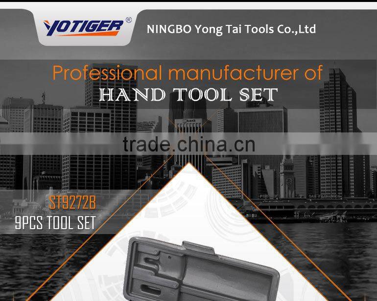 Hot sale mini tool kit for promotional with 9pcs
