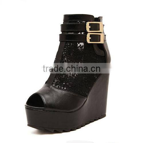 2015 popular sexy lady fashion wedges summer sandals PH3556