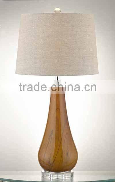 2015 hot crystal and glass guest room table lamp can add USA Canada