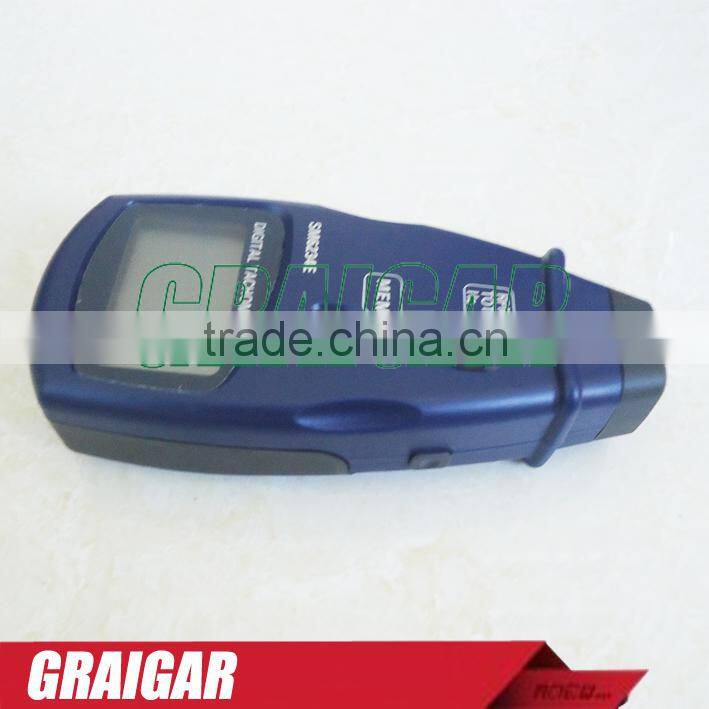 SM6234E Non-Contact Digital Laser Photo Tachometer Wide measuring range,high accuracy auto Range RPM Meter with LCD Display