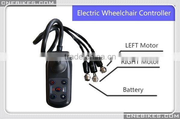12''24'' wheel electric wheelchair conversion kit 180W li-ion battery with CE approved