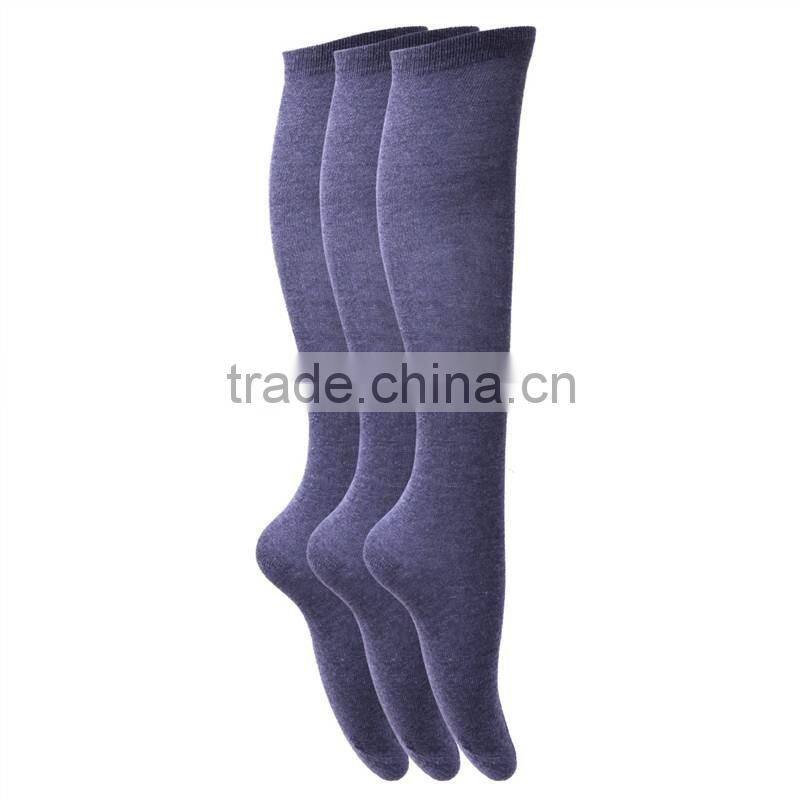 cotton Girls Ladies women Knee high Socks