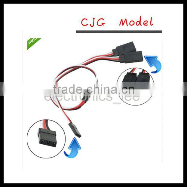 rc servo extension cable for futaba jr/ rc servo cables/servo motor cable