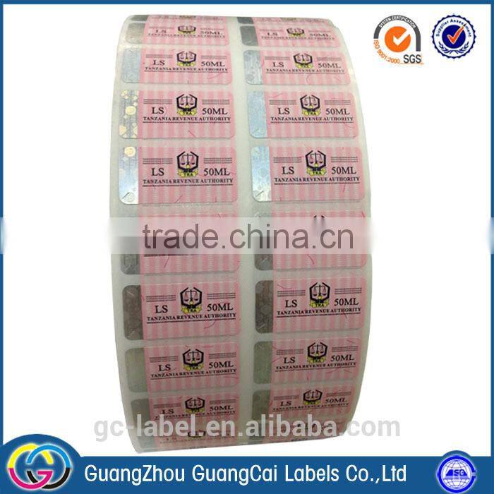 Direct manufacturer cheap waterproof transparent labels self-adhesive label stickers