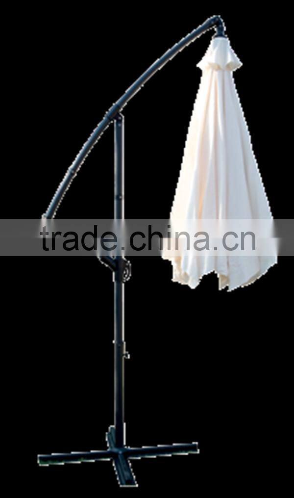 High shielding capacity red folding beach umbrella