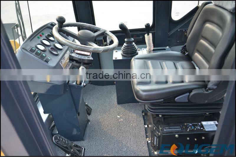 price GEM wheel loader zl30 with woodworking equipment