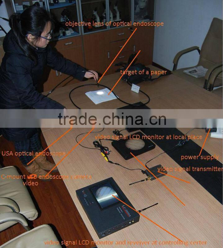 EA350 0.35MP video endoscope eyepiece camera equipped with matching lens