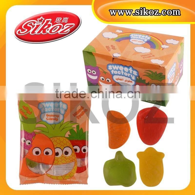 SK-R103 mix fruit gummy candy