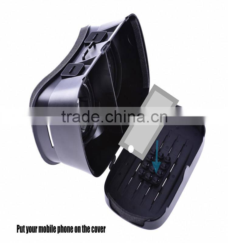 Plastic 3D VR Mobile Phone Virtual Reality Glasses with Good Quality